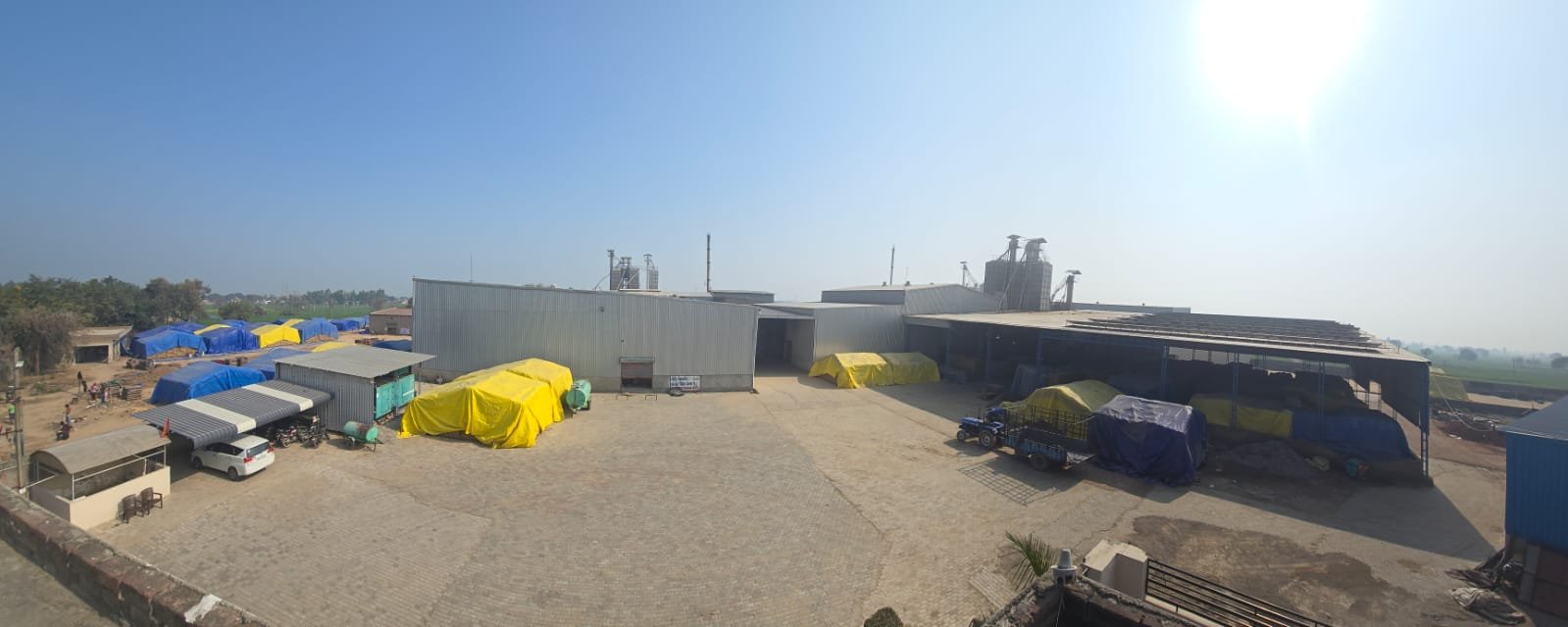 Rice Mill Factory Interior